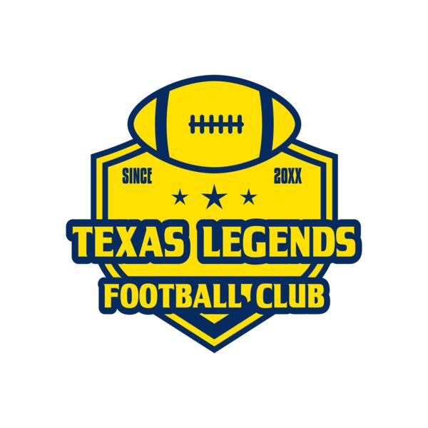 American Football logo 16 Miniatura