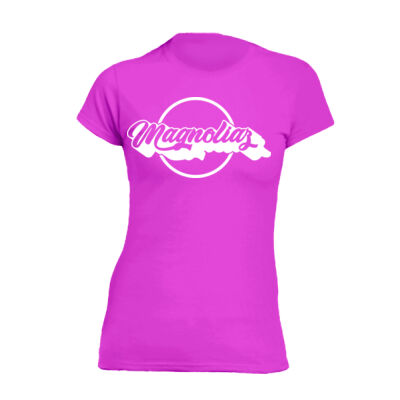 Playera Niña Magnoliaz (Versión Blanco) Miniatura