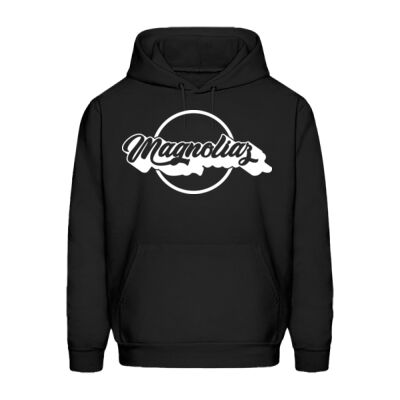 Hoodie Unisex Gorro y Bolsa Magnoliaz (Versión Blanco) Miniatura