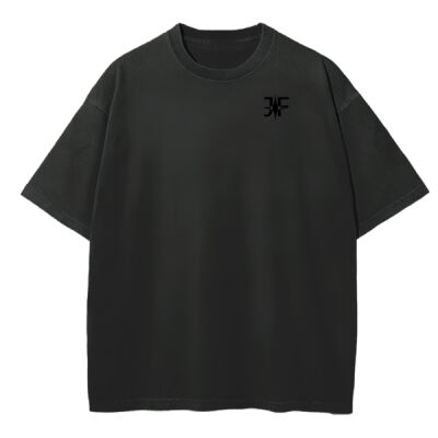 Playera Oversized con Diseño Espejo ✧JF Miniatura