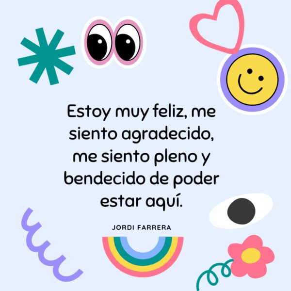 Estoy muy feliz Miniatura