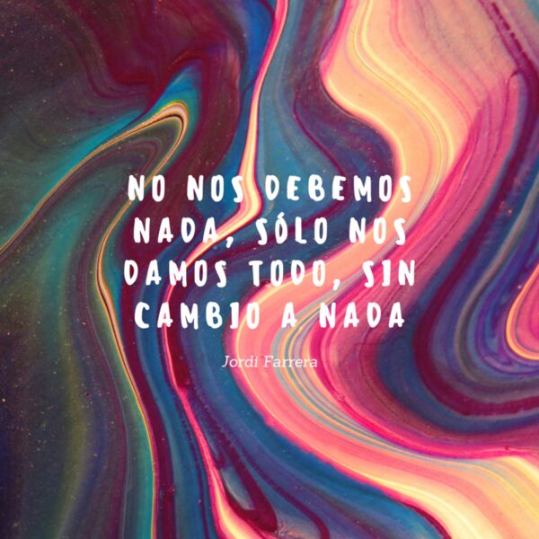 Dar todo sin deber nada Miniatura