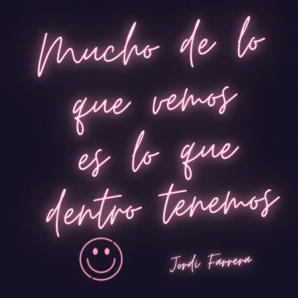 Espejo frase grande Miniatura