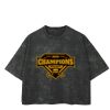 Playera Boxy Fit Mineral Wash 265 grs 🔥 NEW PRODUCT 🔥 Miniatura
