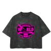 Playera Boxy Fit Mineral Wash 265 grs 🔥 NEW PRODUCT 🔥 Miniatura