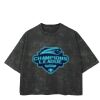 Playera Boxy Fit Mineral Wash 265 grs 🔥 NEW PRODUCT 🔥 Miniatura