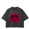 Playera Boxy Fit Mineral Wash 265 grs 🔥 NEW PRODUCT 🔥 Miniatura