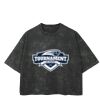 Playera Boxy Fit Mineral Wash 265 grs 🔥 NEW PRODUCT 🔥 Miniatura