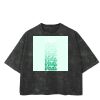 Playera Boxy Fit Mineral Wash 265 grs 🔥 NEW PRODUCT 🔥 Miniatura